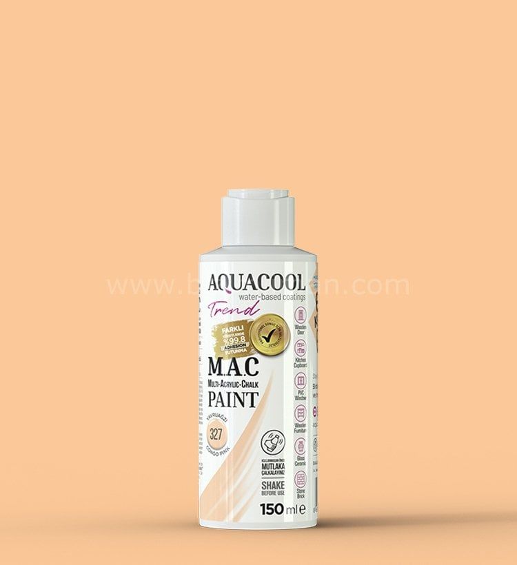 Trend M.A.C Su Bazlı Yavruağzı 327  Lake Boya 150 ml 150 ML