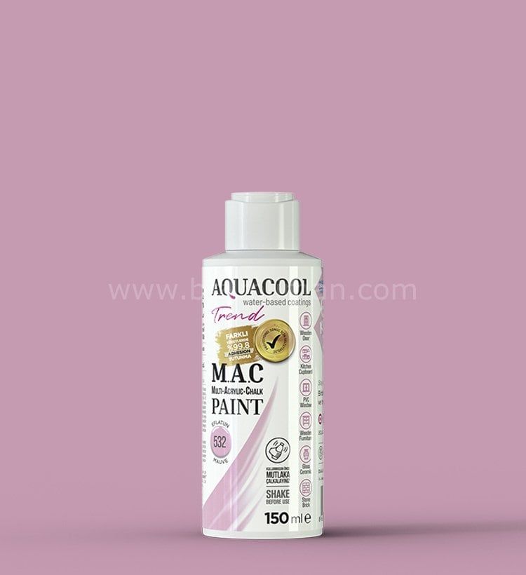 Trend M.A.C Su Bazlı Eflatun 532 Lake Boya 150 ml 150 ML