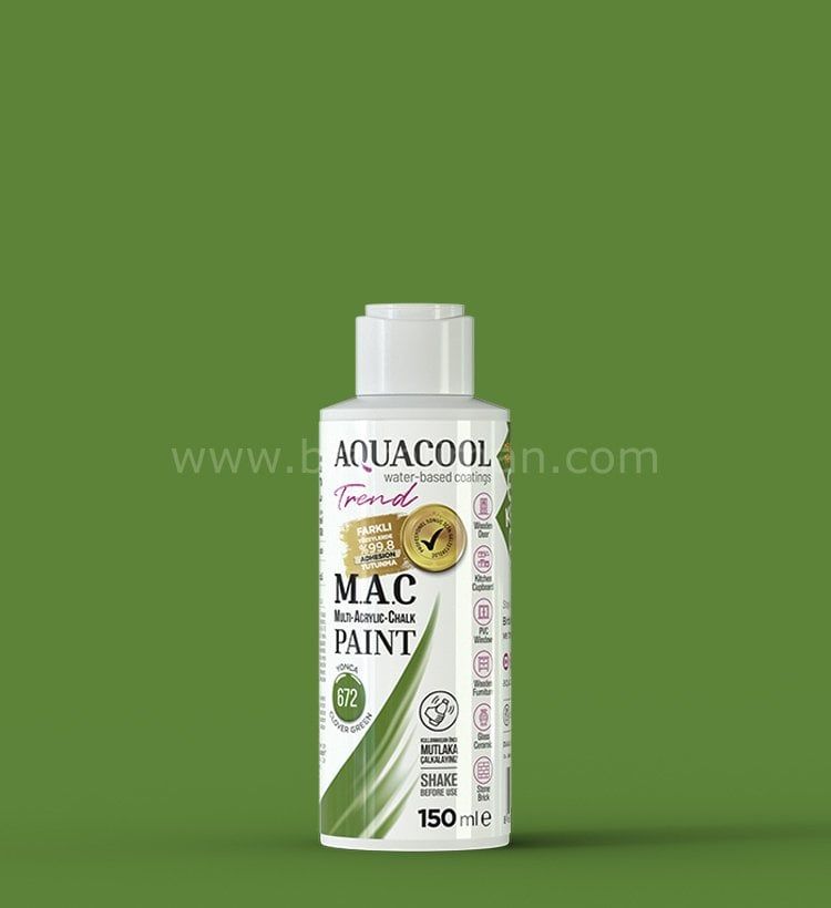 Trend M.A.C Su Bazlı Yonca 672 Lake Boya 150 ml 150 ML