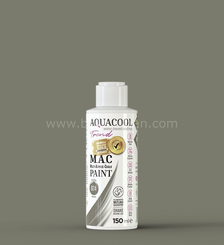 Trend M.A.C Su Bazlı Vizon 824  Lake Boya 150 ml 150 ML