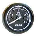 Takometre 4000Rpm 12/24V Siyah