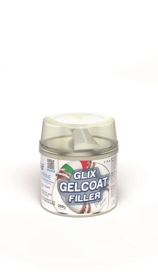 Blue Marine Glix Gelcoat Filler, 200 Gr