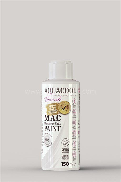 Trend M.A.C Su Bazlı Soluk Lavanta 856 Lake Boya 150 ml 1000 ML