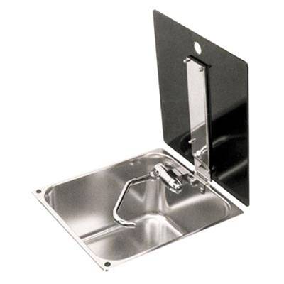 Kapaklı Lavabo Pas.Çelik 320x350x180