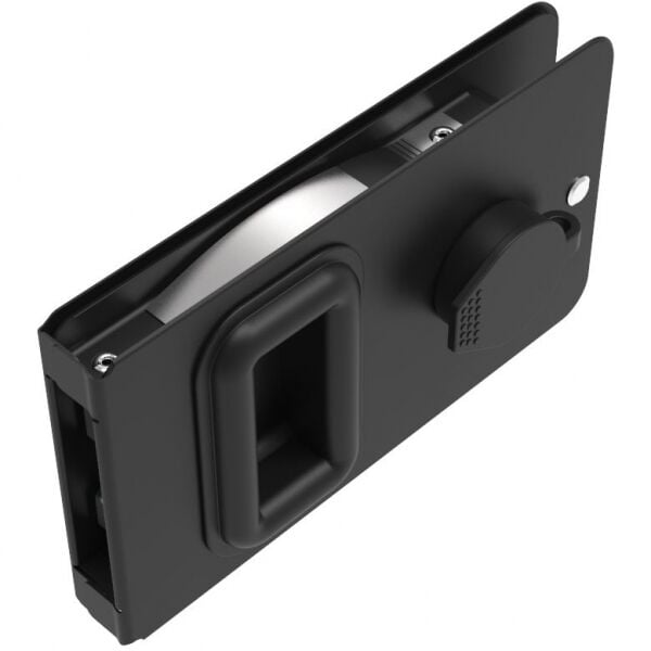 Sürgülü Kapı Kilidi 10-12.7mm Siyah