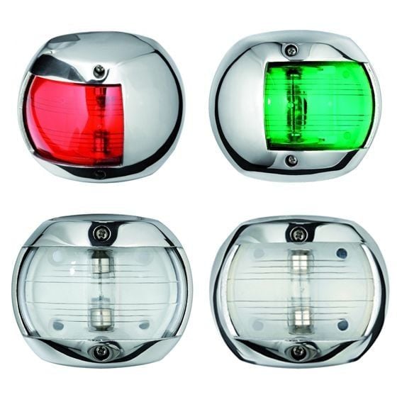 Seyir Feneri Maxi 20 Krom 12V Sancak