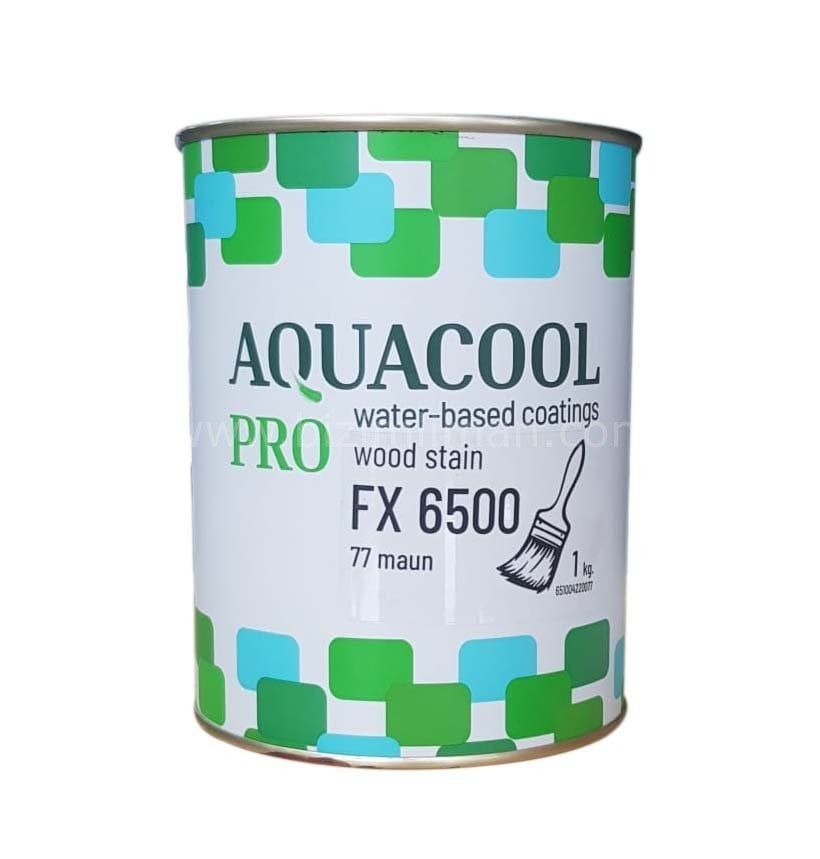 FX 6500 VERNİKLİ AHŞAP KORUYUCU 2,5 Kg - Siyah Meşe