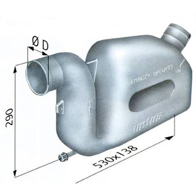 Plastik Waterlock LP75