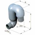 Plastik Goosneck 152mm