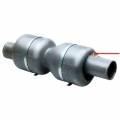 Plastik Muffler Çekvalfli 90mm