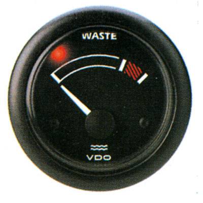 Pis SuTankı Göstergesi 12-24V Beyaz