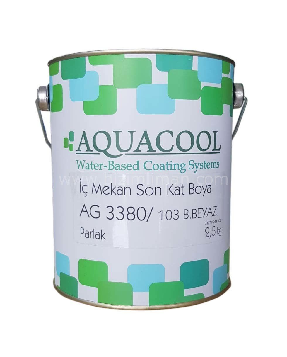 AG 3380 SON KAT LAKE BOYA PARLAK 2,5 Kg - Siyah
